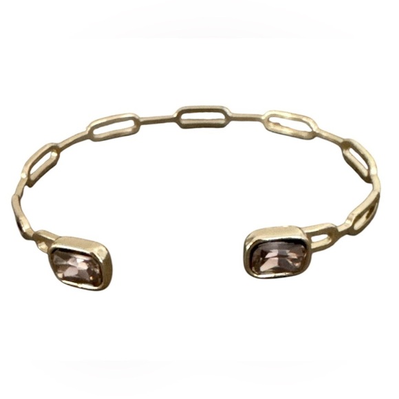 Nine West Gold Necklace Minimalist Design - Picture 4 of 5